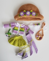 Blythe 7 Pc Outfit Set Celebrate Spring