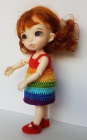 Lati Yellow/ PukiFee  Outfit Set Rainbow