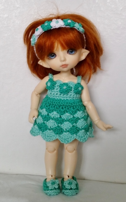 Lati Yellow/PukiFee Outfit Set Peppermint Patty