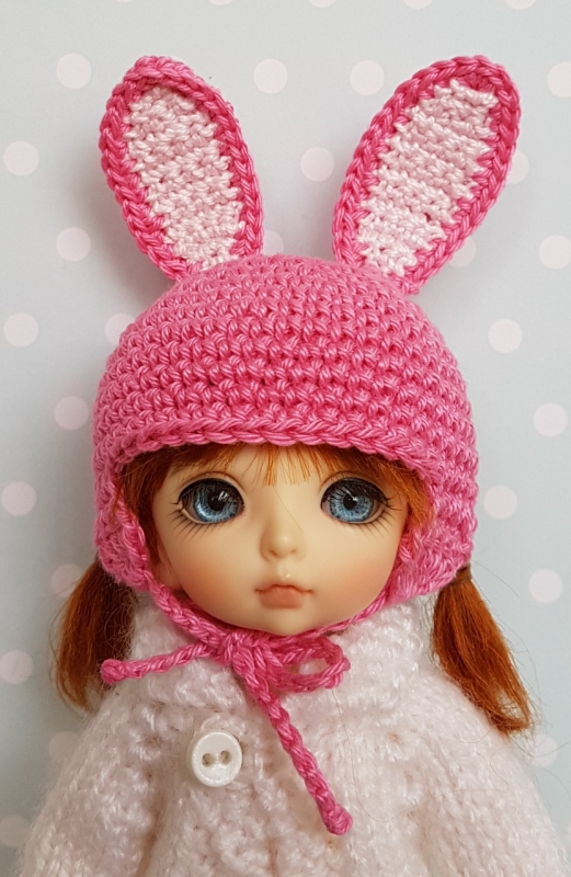 Lati Yellow/ PukiFee  Hat Bunny Pink