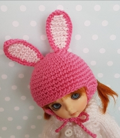 Lati Yellow/ PukiFee  Hat Bunny Pink