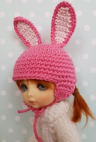 Lati Yellow/ PukiFee  Hat Bunny Pink