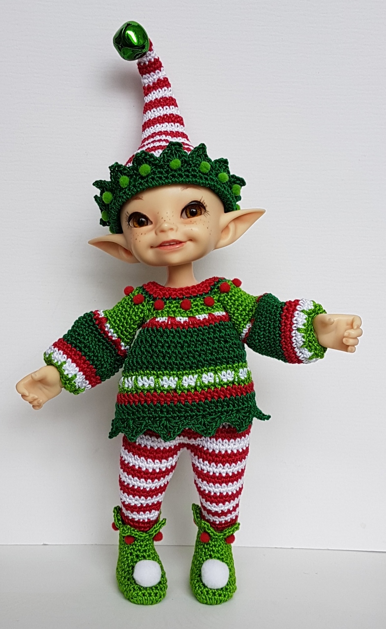 RealFee  Pc Outfit Set Christmas Elf