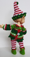 RealFee  Pc Outfit Set Christmas Elf