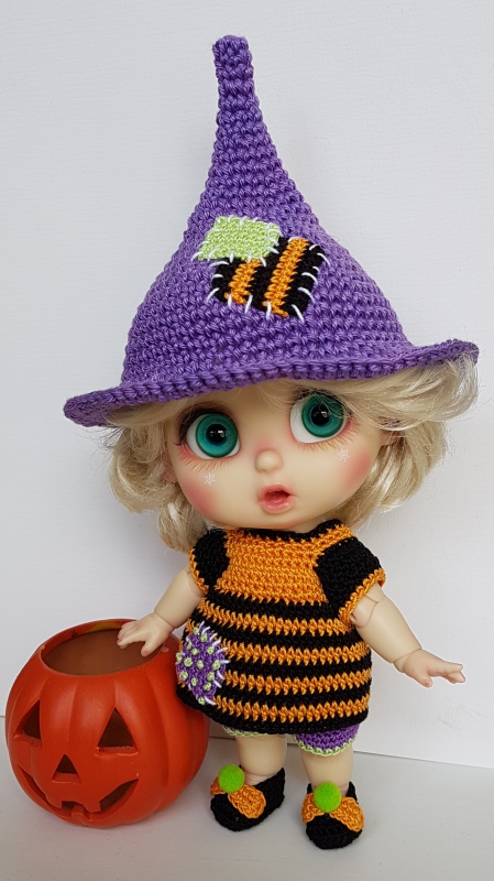 Bru Islanddoll 6 Pc Outfit Set Little Witch