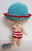 Bru Islanddoll 4 Pc Outfit Set Beach