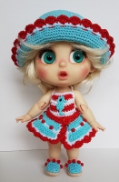 Bru Islanddoll 4 Pc Outfit Set Beach