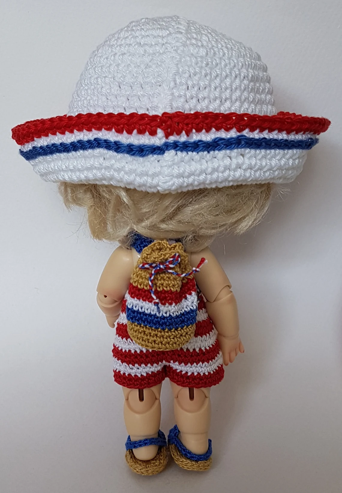 Bru Islanddoll 5 Pc Outfit Set Fourth of July