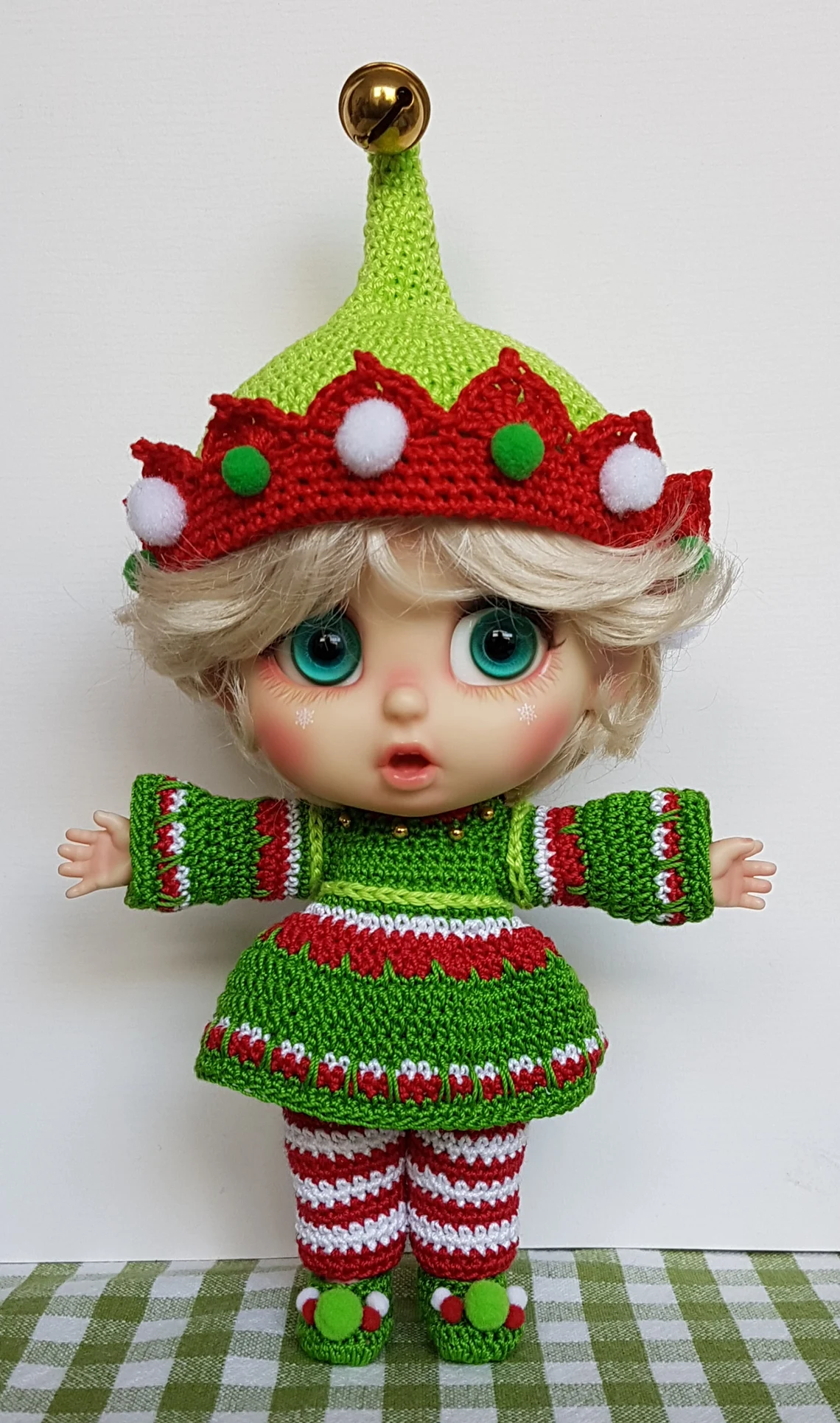 Bru Islanddoll 5 Pc Outfit Set Christmas