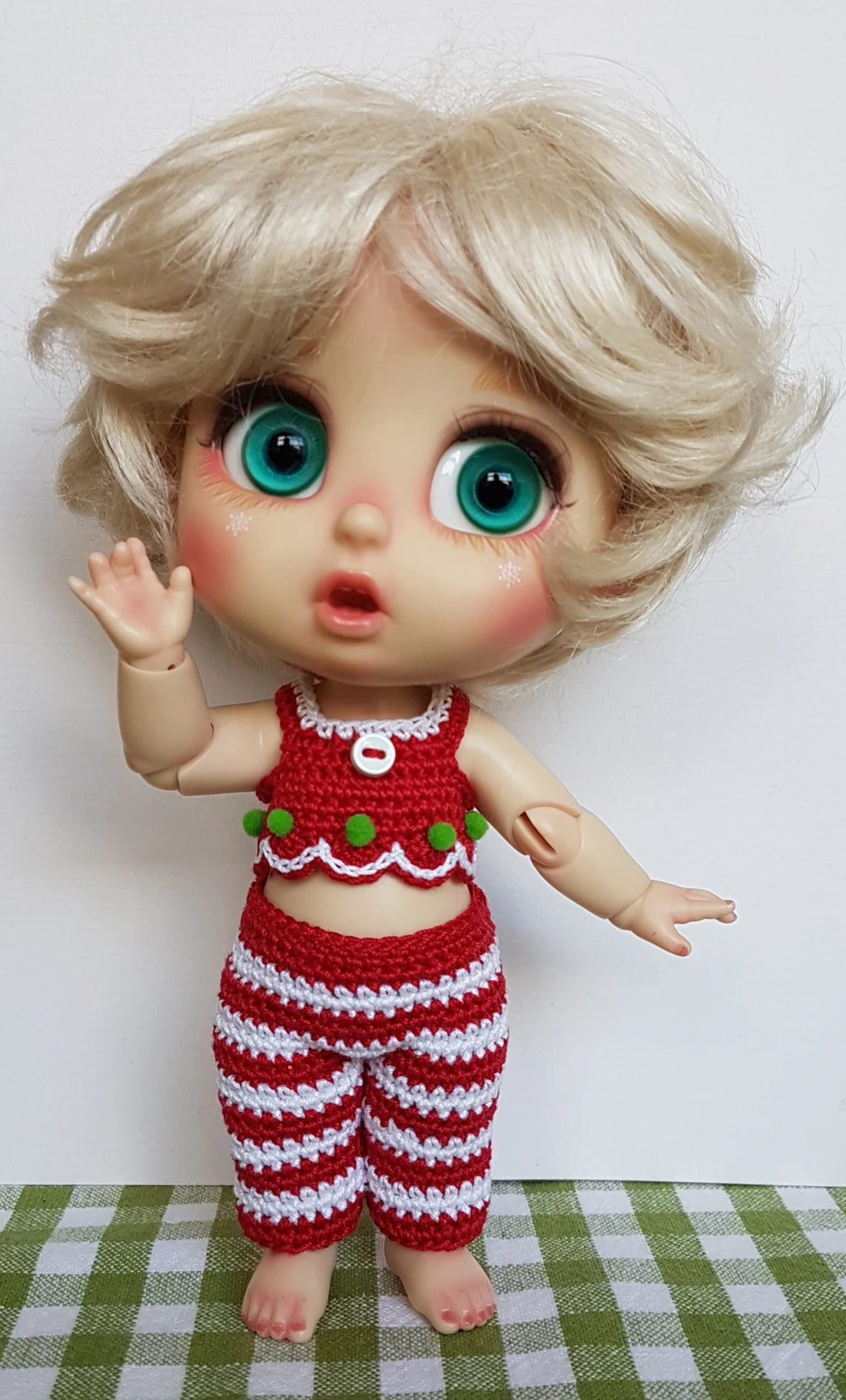 Bru Islanddoll 5 Pc Outfit Set Christmas