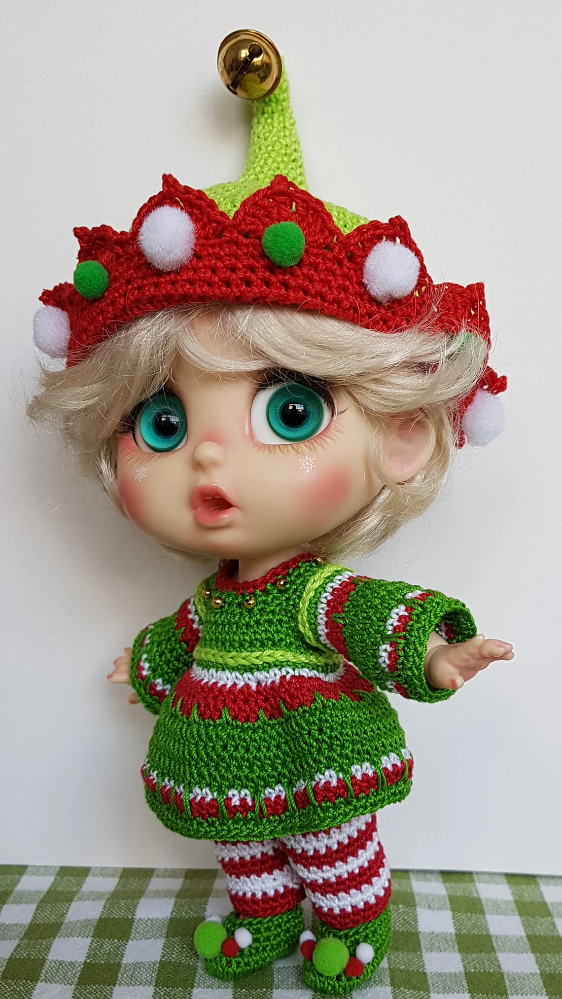 Bru Islanddoll 5 Pc Outfit Set Christmas