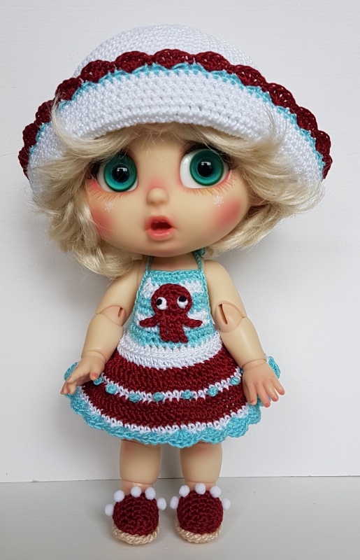 Bru Islanddoll 4 Pc Outfit Set Beach 2