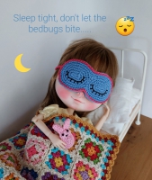 Blythe Sleepmask Blue