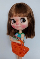 Blythe Beach/Shoppingbag Cognac(Klik op foto voor meer details)