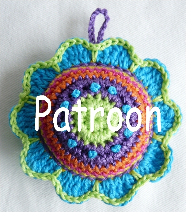 Pattern Pincushion Flower US Terminology