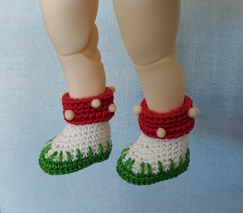 QBaby Mushroom Boots (Koki body big fish)