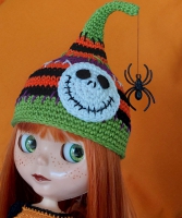 Blythe Hat Jack and Spider