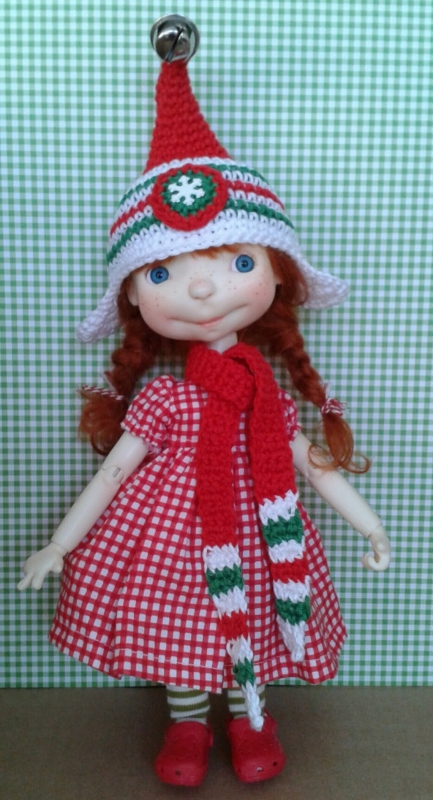 Sprocket (by Connie Lowe) Hat and Scarf Christmas Wish