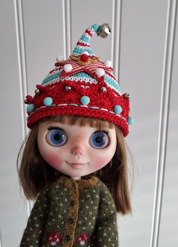 Blythe Hat Christmas Star