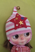 Blythe Hat Christmas Star