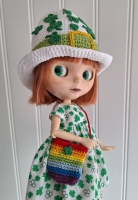 Blythe Hat and Purse Luck of the Irish