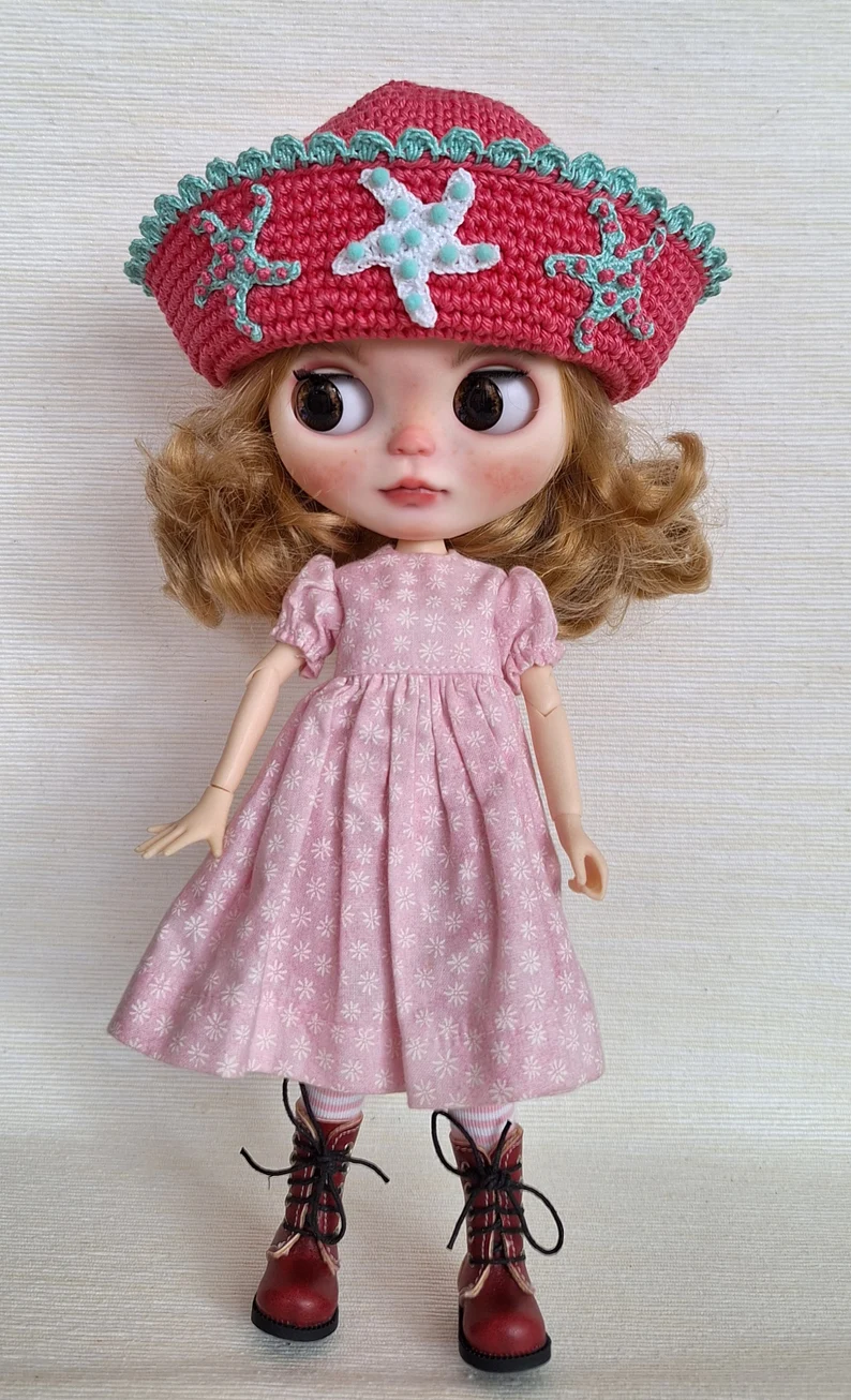 Blythe Hat Starfish Trio