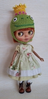 Blythe Hat Princess Frog