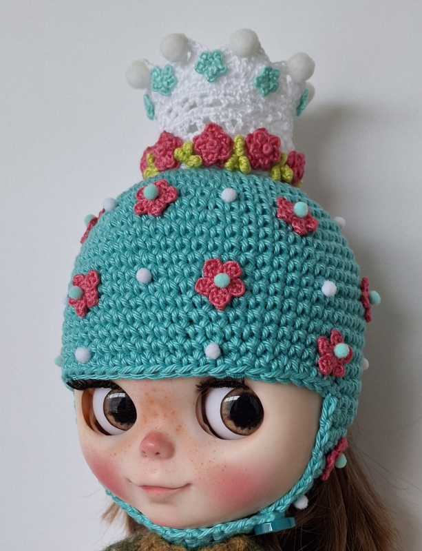 Blythe Hat Flower Princess