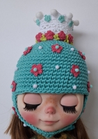 Blythe Hat Flower Princess