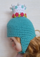 Blythe Hat Pretty Princess in Teal