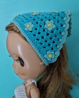 Blythe Headscarf Ocean Fresh