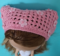 Blythe Headscarf Perfect Pink