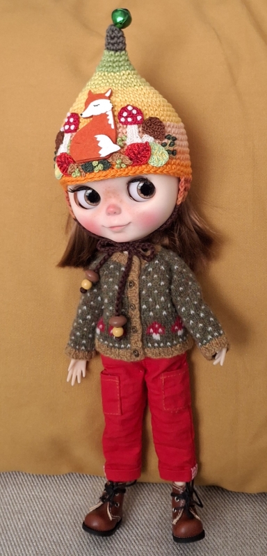 Blythe Hat Fancy Fox