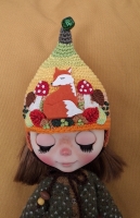 Blythe Hat Fancy Fox