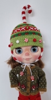 Blythe Hat Candycane 2