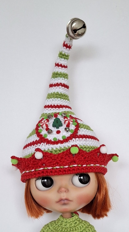 Blythe Hat Christmas Up or Down