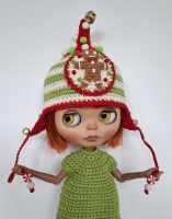 Blythe Hat Gingerbreadman