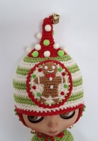 Blythe Hat Gingerbreadman