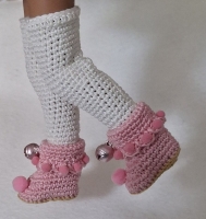 Blythe  Boots and Stocking Fairy Floss