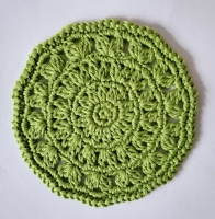 Dollshouse Rug Ivory Apple Green