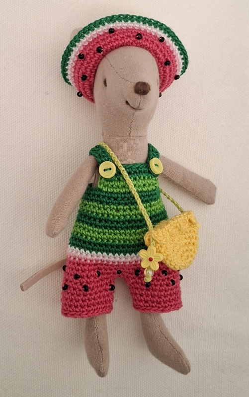 Outfit Set for Maileg "Watermelon"(50 gram)