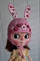 Blythe Hat " Bunny Coquette " (70 gram)