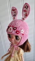 Blythe Hat " Bunny Coquette " (70 gram)