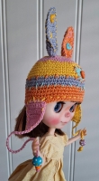 Blythe Hat " Stitched Bunny " (70 gram)