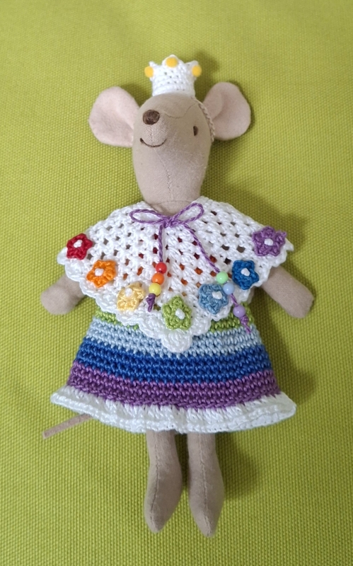 Outfit Set for Maileg "Happy Rainbow"(50 gram)