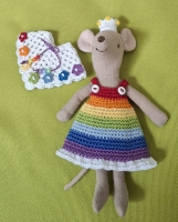 Outfit Set for Maileg "Happy Rainbow"(50 gram)