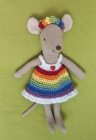 Outfit Set for Maileg "Mini Rainbow"(50 gram)