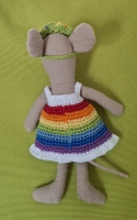 Outfit Set for Maileg "Mini Rainbow"(50 gram)