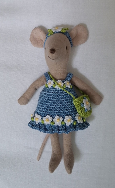 Outfit Set for Maileg "Daisy, Daisy" "(50 gram)
