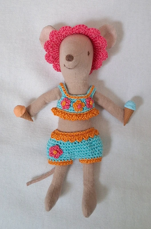 Outfit Set for Maileg "Flora"(50 gram)